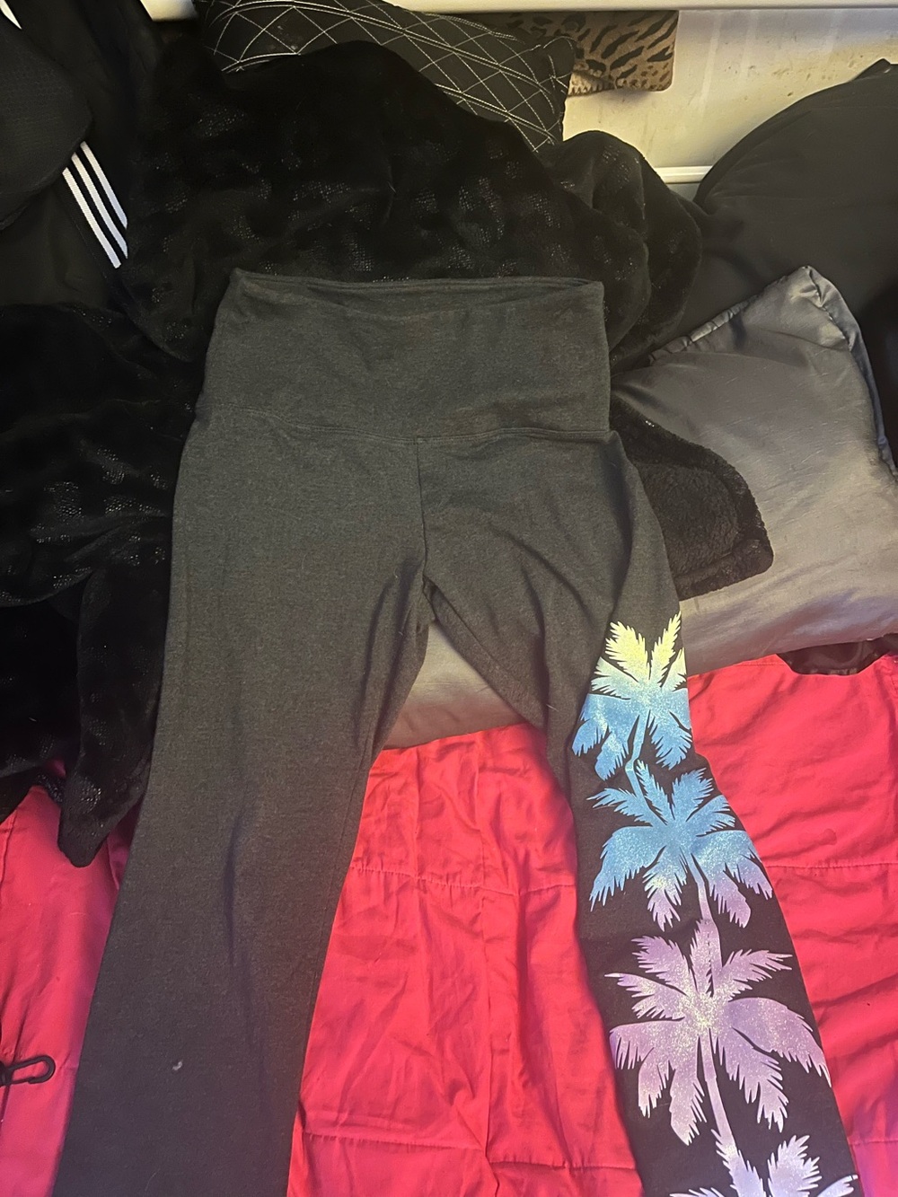 Title: Victoria’s Secret PINK High-Waisted Cotton Full Length Leggings